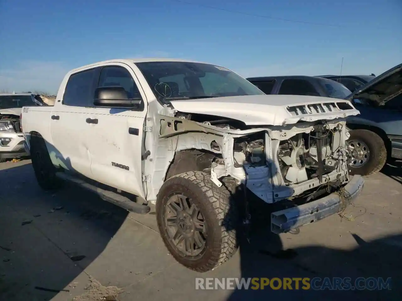 1 Photograph of a damaged car 5TFDY5F15MX958555 TOYOTA TUNDRA 2021