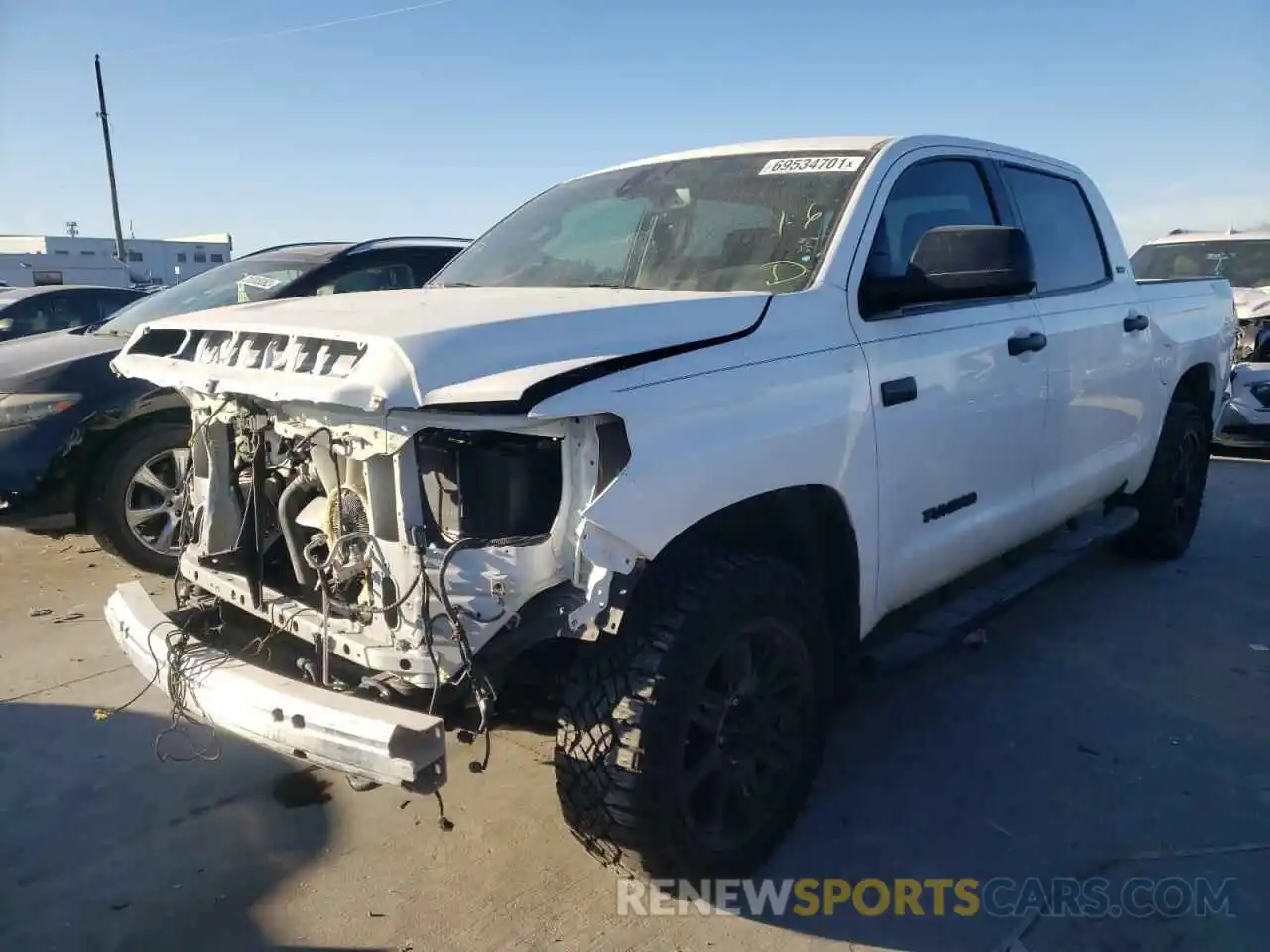 2 Photograph of a damaged car 5TFDY5F15MX958555 TOYOTA TUNDRA 2021