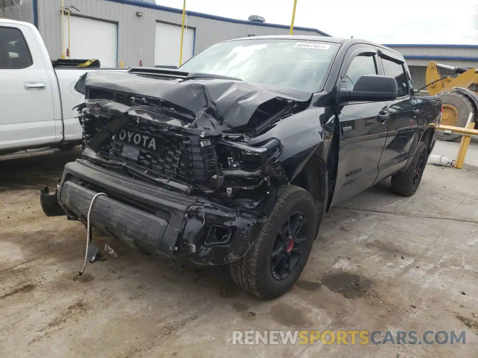 2 Photograph of a damaged car 5TFDY5F15MX964064 TOYOTA TUNDRA 2021