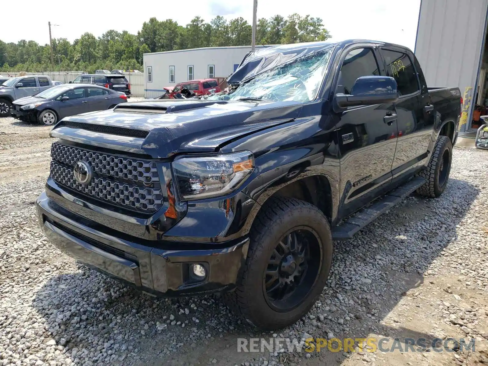 2 Photograph of a damaged car 5TFDY5F15MX967045 TOYOTA TUNDRA 2021