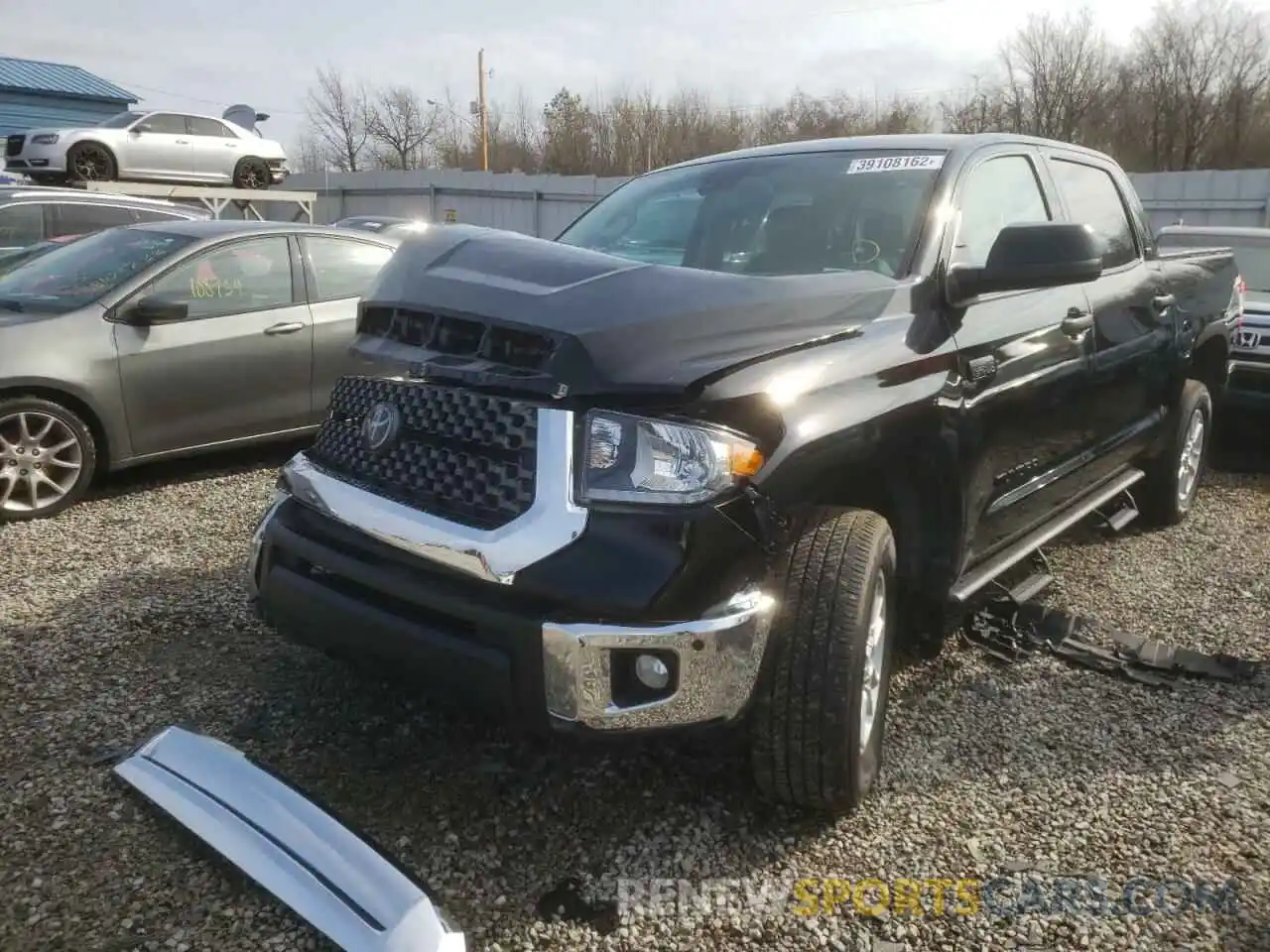 2 Photograph of a damaged car 5TFDY5F15MX981401 TOYOTA TUNDRA 2021