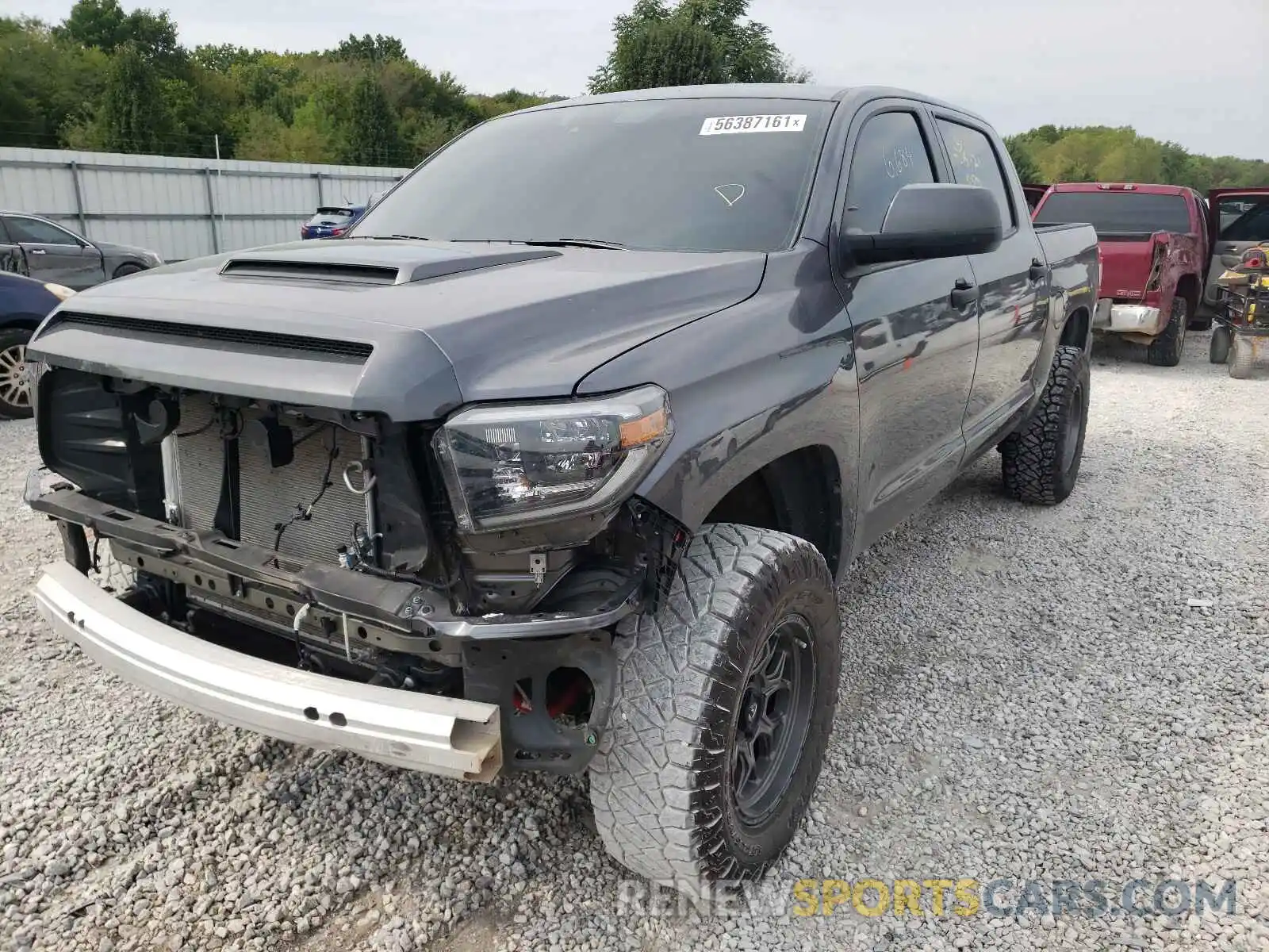 2 Фотография поврежденного автомобиля 5TFDY5F15MX990261 TOYOTA TUNDRA 2021