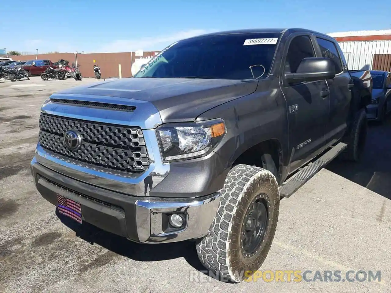 2 Photograph of a damaged car 5TFDY5F15MX992799 TOYOTA TUNDRA 2021