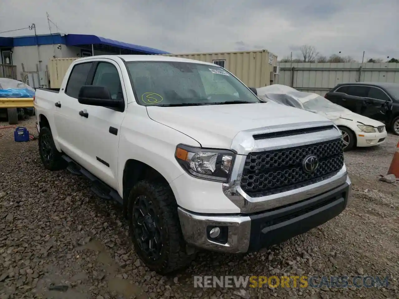 1 Photograph of a damaged car 5TFDY5F16MX042127 TOYOTA TUNDRA 2021