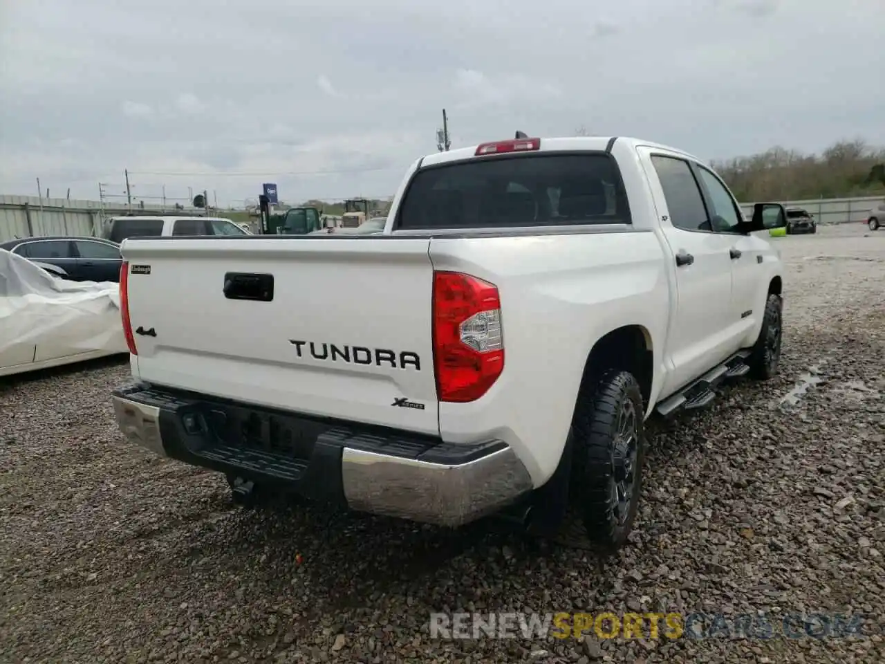 4 Photograph of a damaged car 5TFDY5F16MX042127 TOYOTA TUNDRA 2021