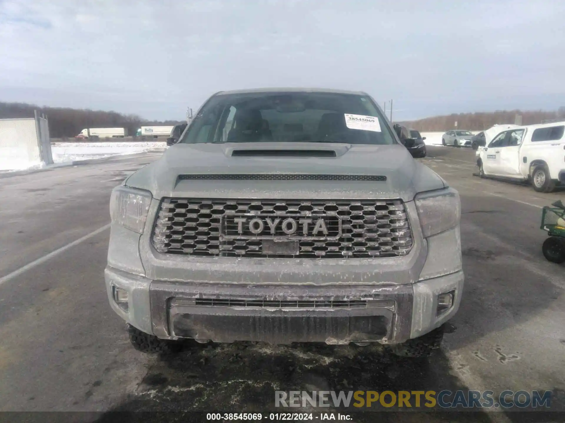 12 Photograph of a damaged car 5TFDY5F16MX048817 TOYOTA TUNDRA 2021