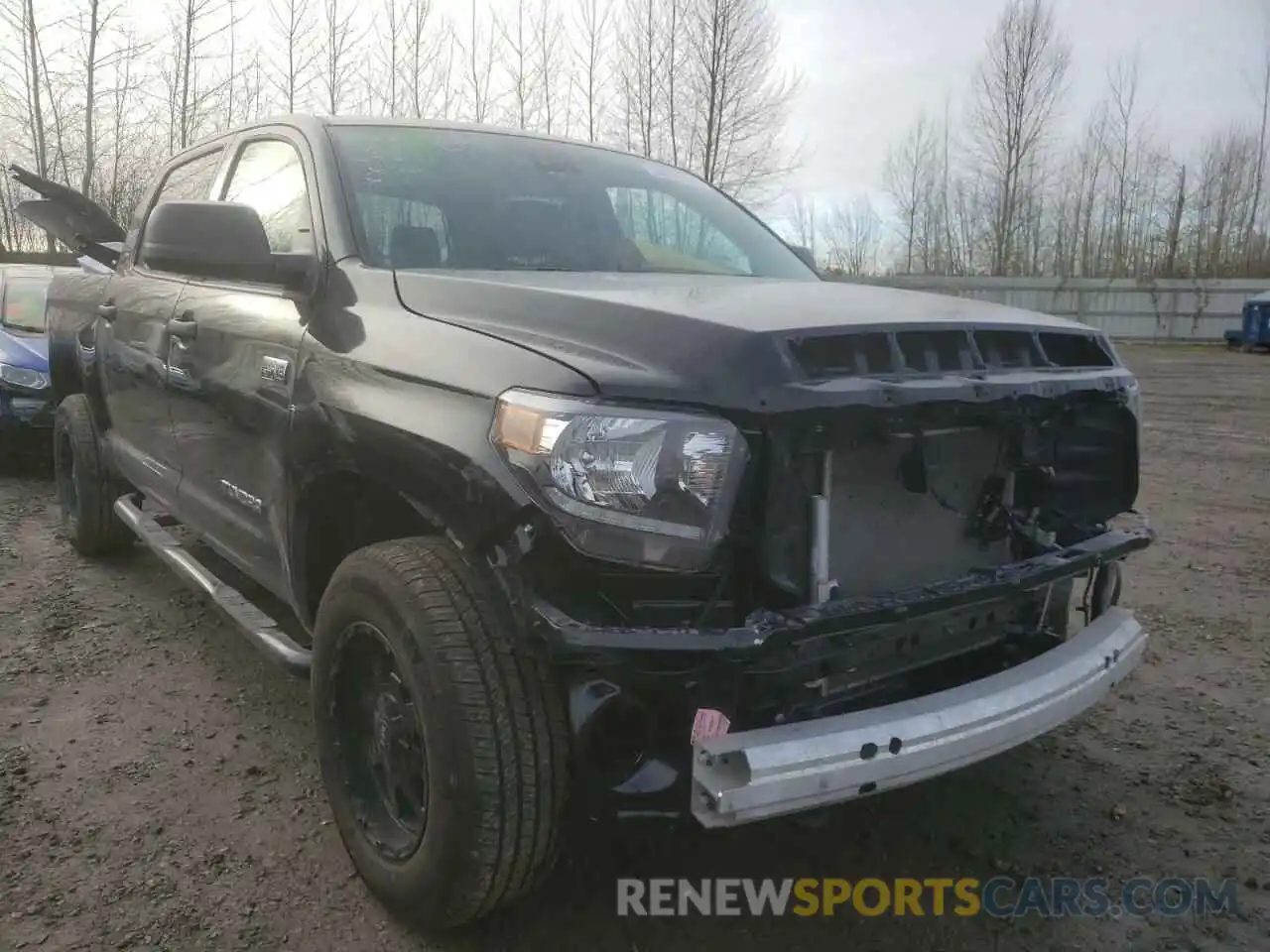 1 Photograph of a damaged car 5TFDY5F16MX976806 TOYOTA TUNDRA 2021