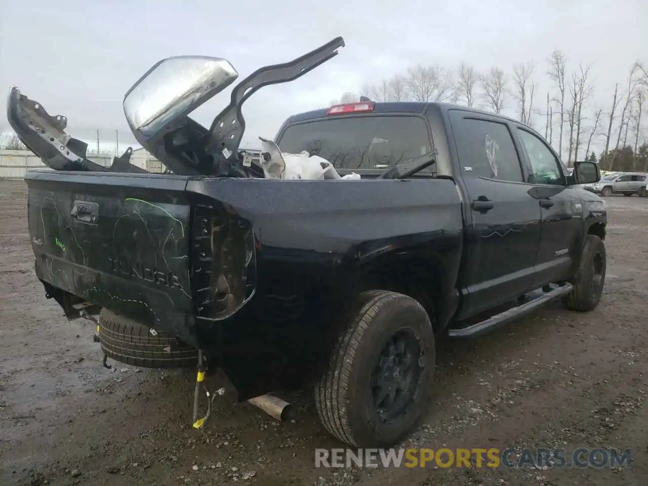 4 Фотография поврежденного автомобиля 5TFDY5F16MX976806 TOYOTA TUNDRA 2021