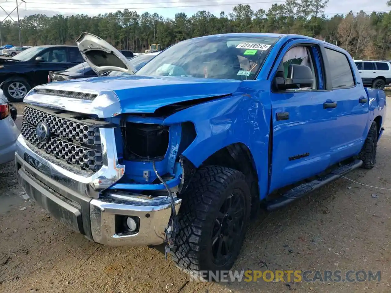 2 Photograph of a damaged car 5TFDY5F17MX002817 TOYOTA TUNDRA 2021