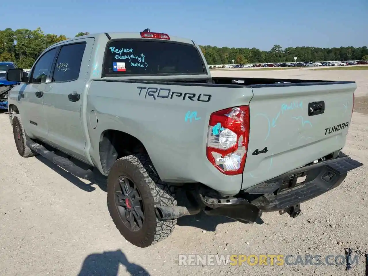 3 Photograph of a damaged car 5TFDY5F17MX005460 TOYOTA TUNDRA 2021