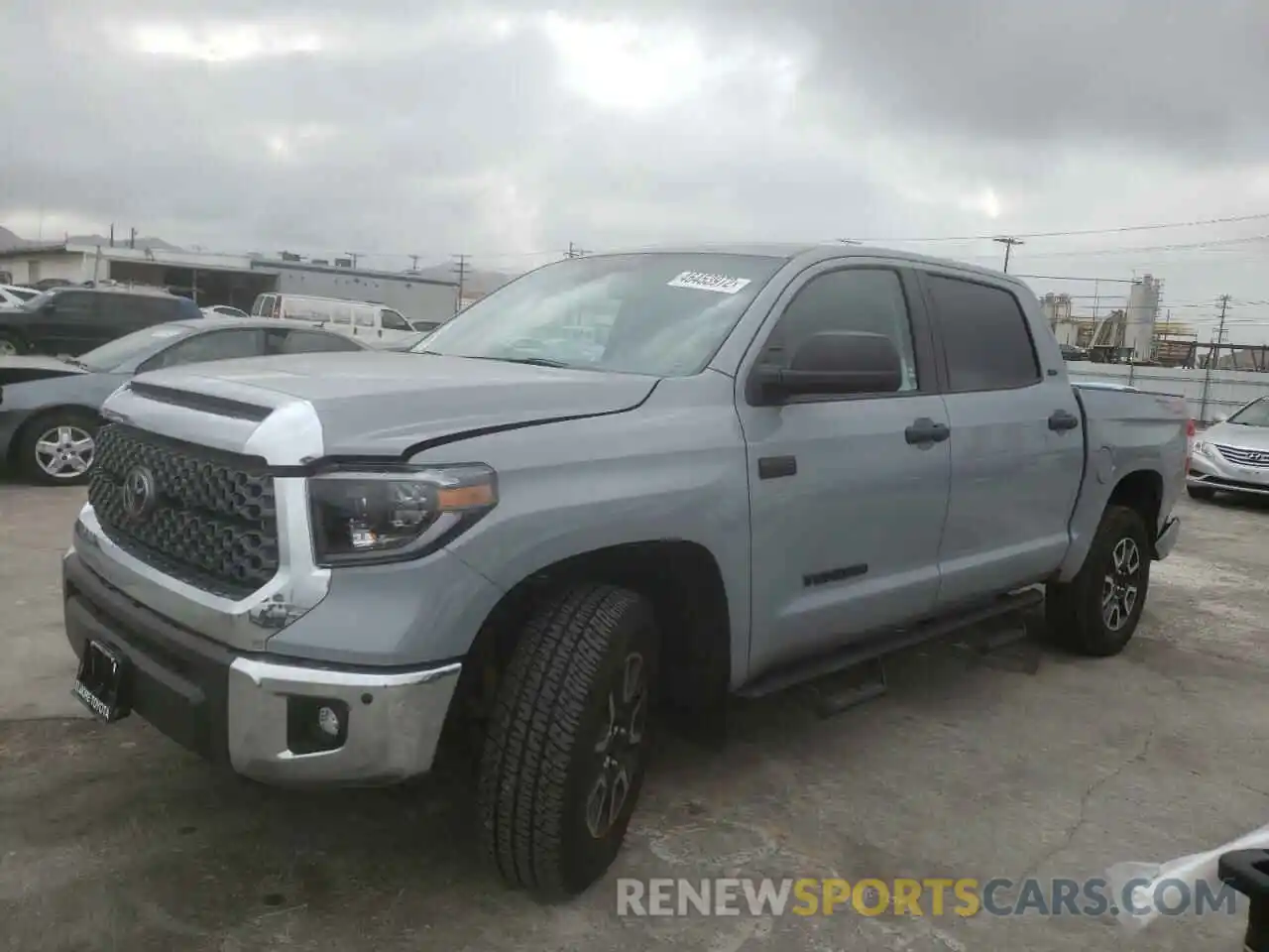 2 Photograph of a damaged car 5TFDY5F17MX023182 TOYOTA TUNDRA 2021