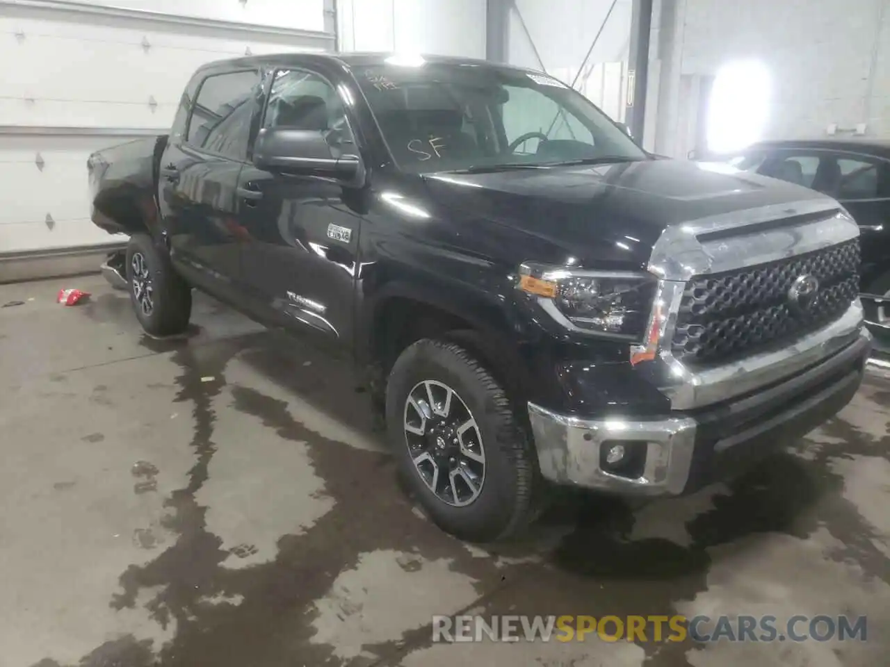 1 Photograph of a damaged car 5TFDY5F17MX027054 TOYOTA TUNDRA 2021