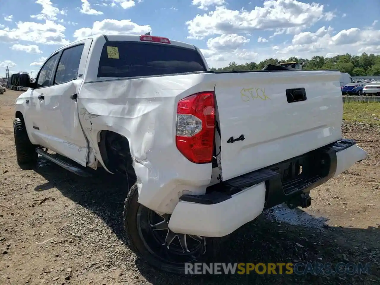 3 Photograph of a damaged car 5TFDY5F17MX983893 TOYOTA TUNDRA 2021