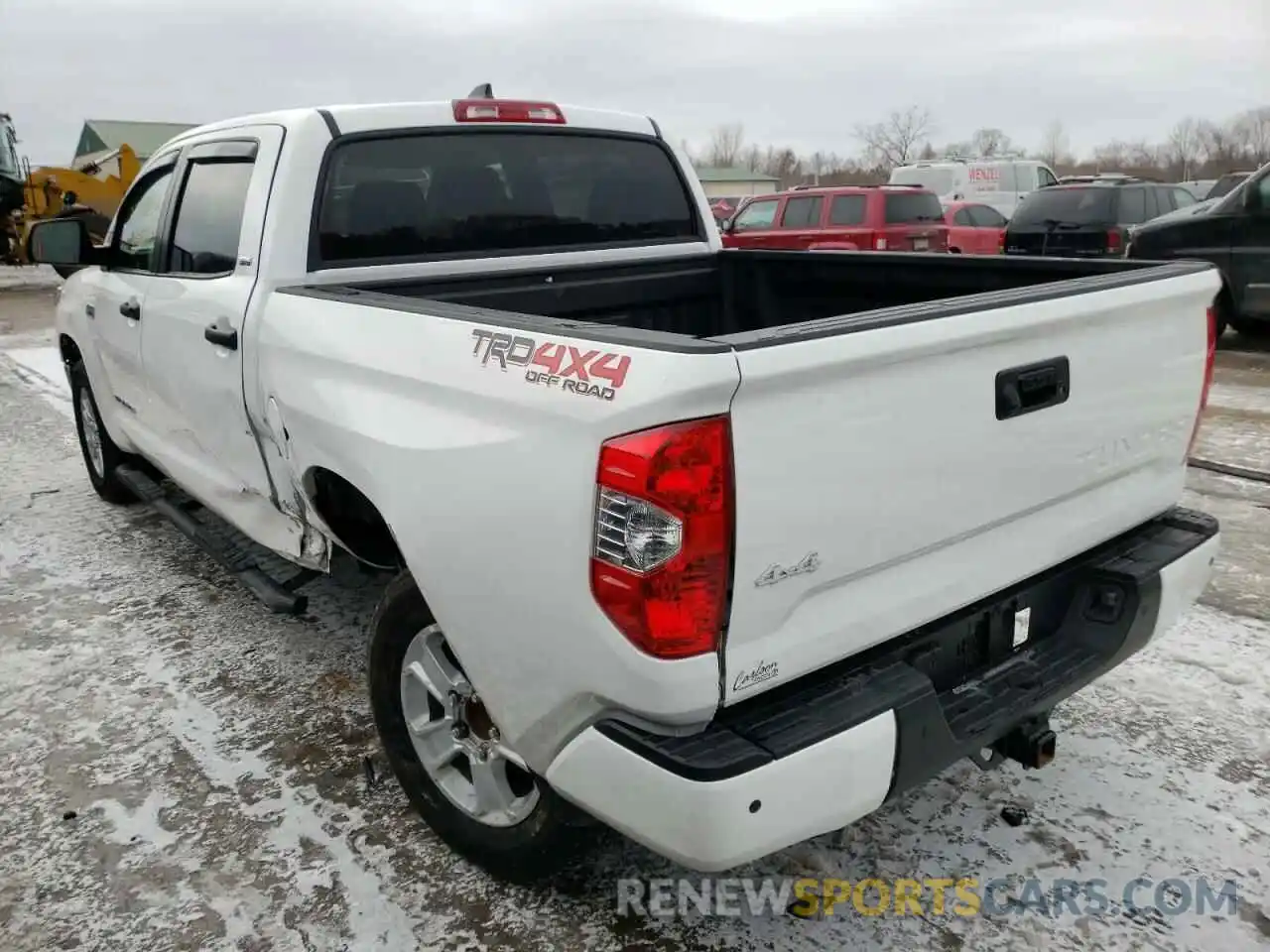 3 Photograph of a damaged car 5TFDY5F18MX014555 TOYOTA TUNDRA 2021