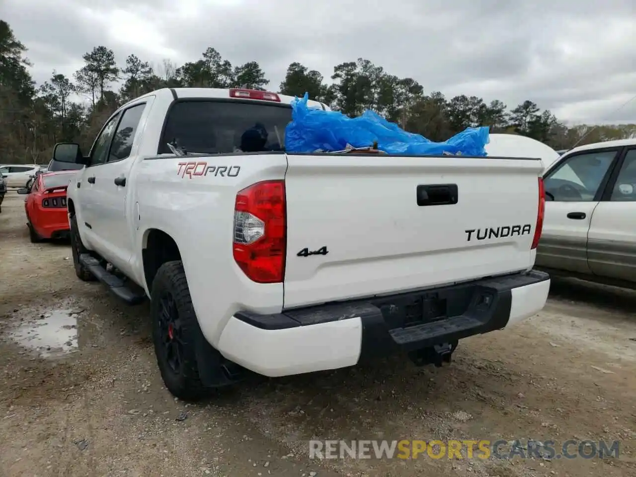 3 Photograph of a damaged car 5TFDY5F19MX027041 TOYOTA TUNDRA 2021