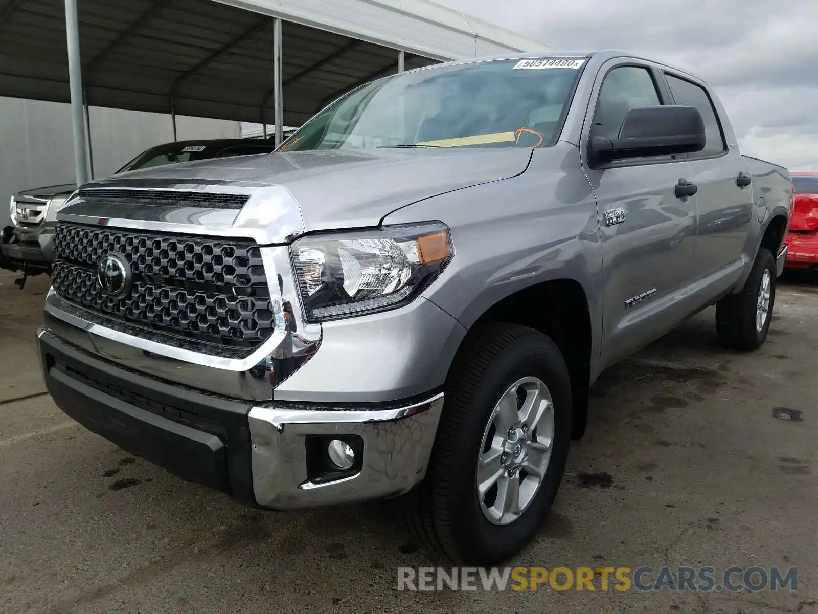 2 Photograph of a damaged car 5TFDY5F19MX961409 TOYOTA TUNDRA 2021