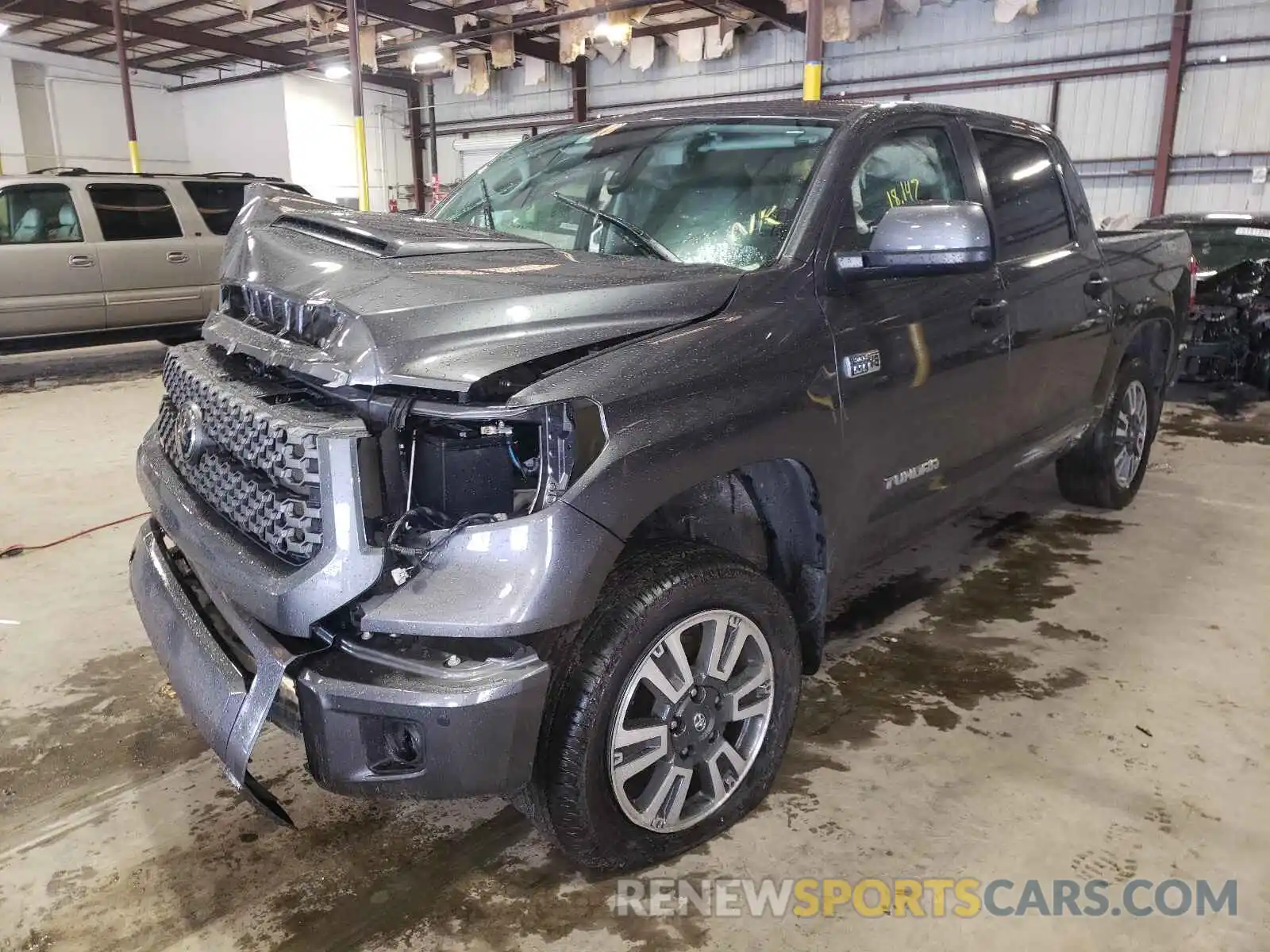 2 Photograph of a damaged car 5TFDY5F19MX963421 TOYOTA TUNDRA 2021