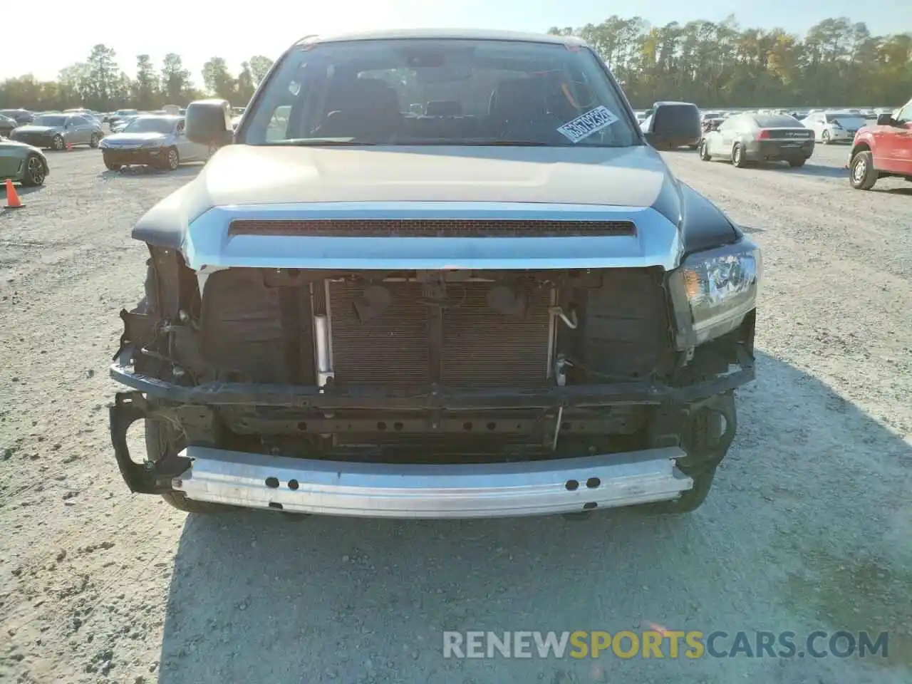 9 Photograph of a damaged car 5TFDY5F19MX976833 TOYOTA TUNDRA 2021