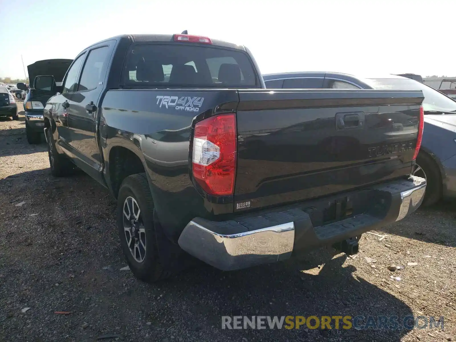 3 Photograph of a damaged car 5TFDY5F19MX982177 TOYOTA TUNDRA 2021