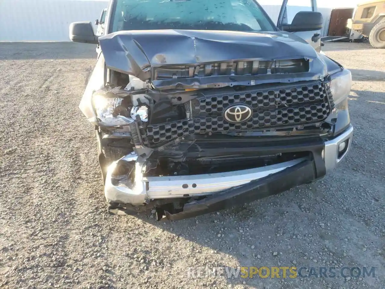 9 Photograph of a damaged car 5TFDY5F19MX984382 TOYOTA TUNDRA 2021