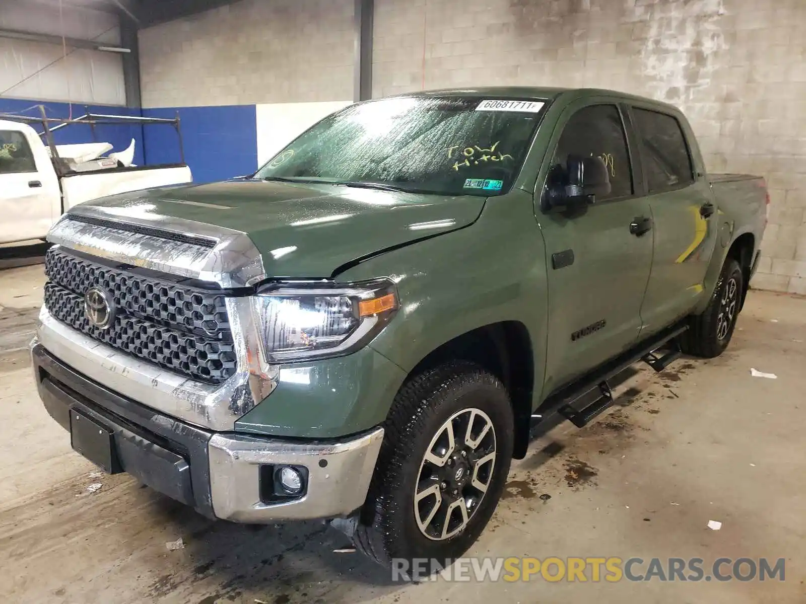 2 Photograph of a damaged car 5TFDY5F19MX986214 TOYOTA TUNDRA 2021