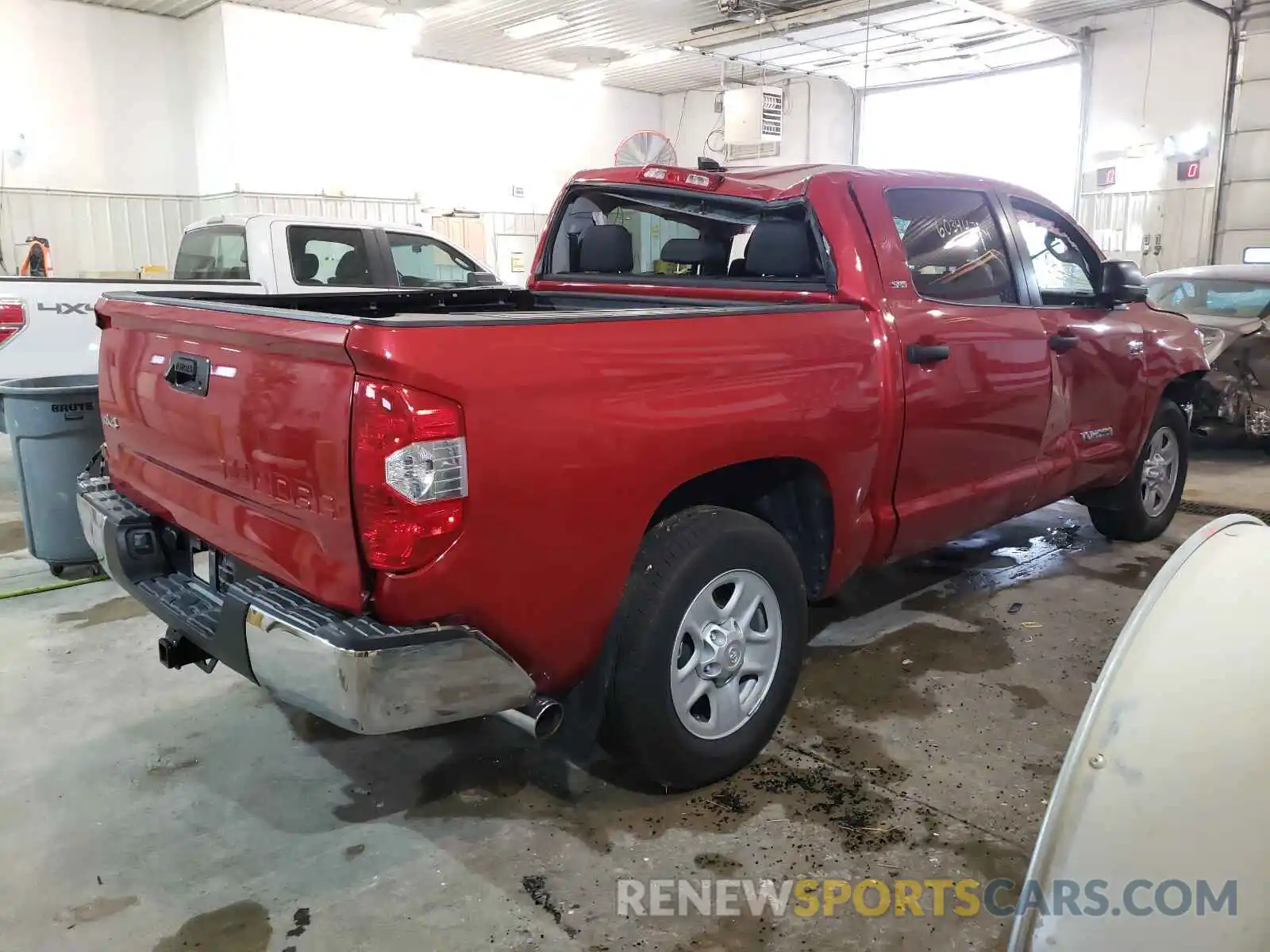 4 Фотография поврежденного автомобиля 5TFDY5F19MX987931 TOYOTA TUNDRA 2021