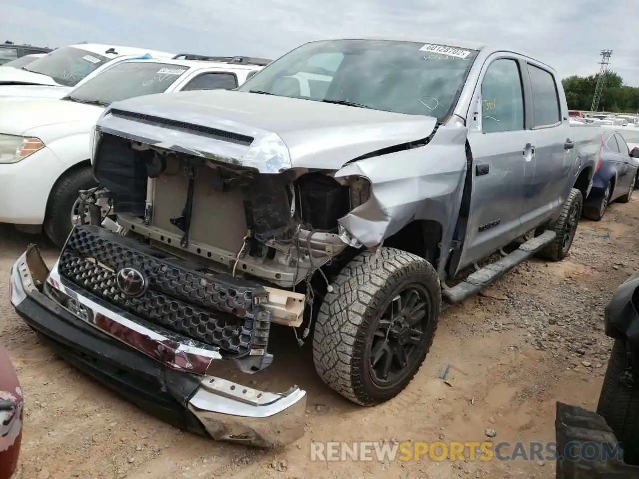 2 Photograph of a damaged car 5TFDY5F19MX993244 TOYOTA TUNDRA 2021