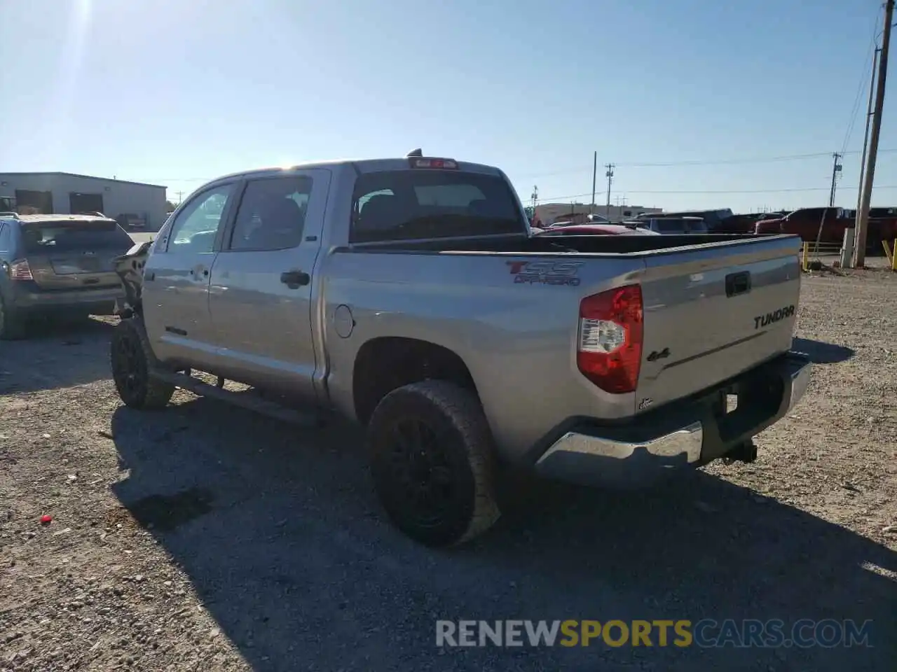 3 Photograph of a damaged car 5TFDY5F19MX993244 TOYOTA TUNDRA 2021