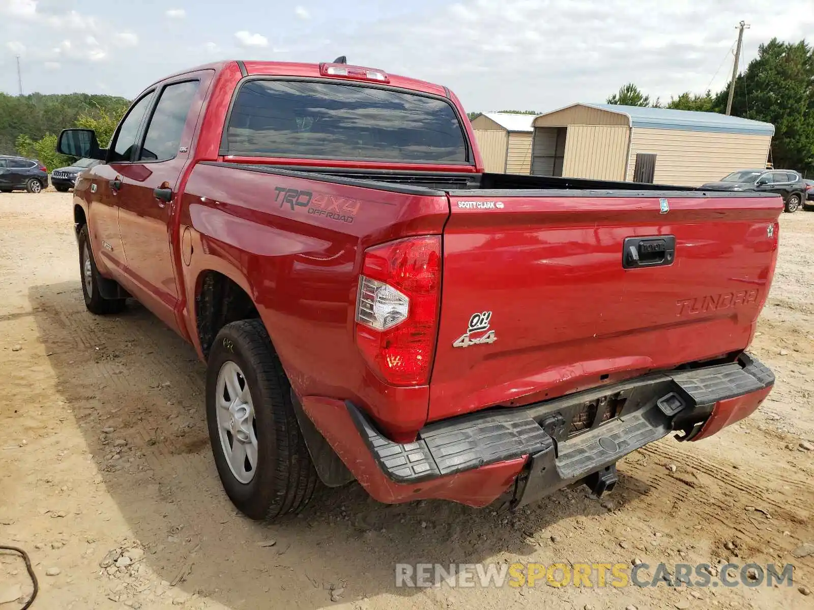 3 Photograph of a damaged car 5TFDY5F19MX994717 TOYOTA TUNDRA 2021