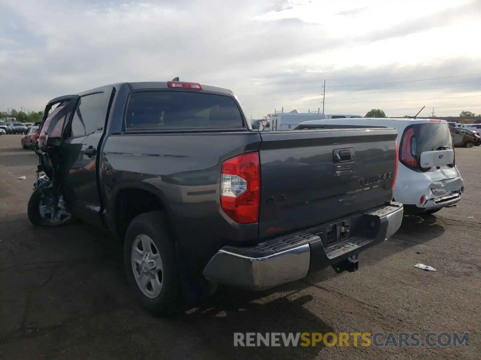 3 Photograph of a damaged car 5TFDY5F19MX995477 TOYOTA TUNDRA 2021