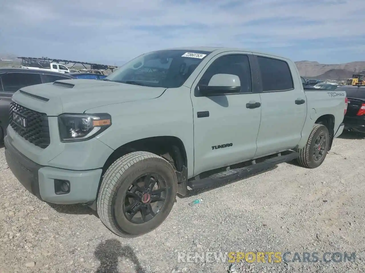 1 Photograph of a damaged car 5TFDY5F1XMX045077 TOYOTA TUNDRA 2021