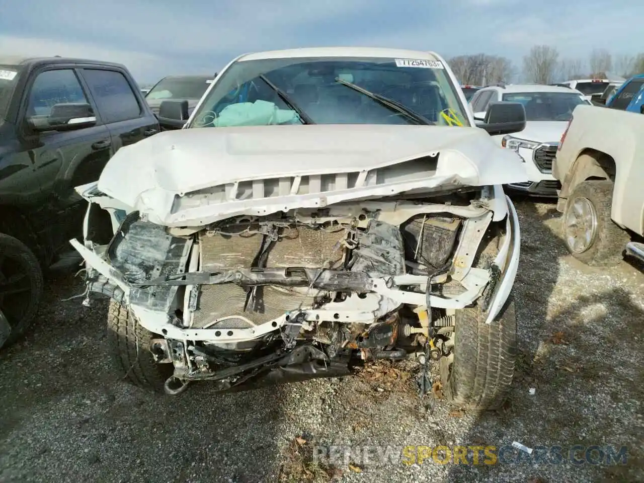 5 Photograph of a damaged car 5TFDY5F1XMX048206 TOYOTA TUNDRA 2021