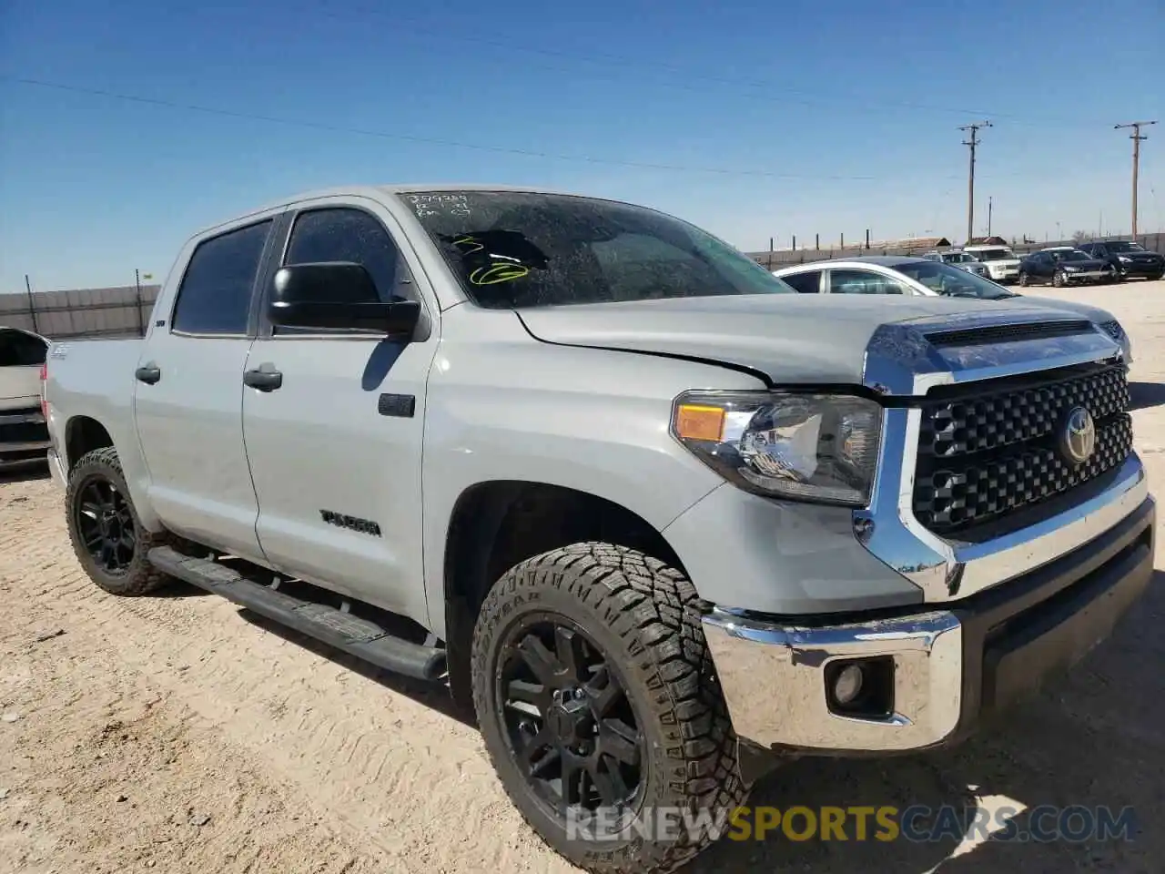 1 Photograph of a damaged car 5TFDY5F1XMX956736 TOYOTA TUNDRA 2021