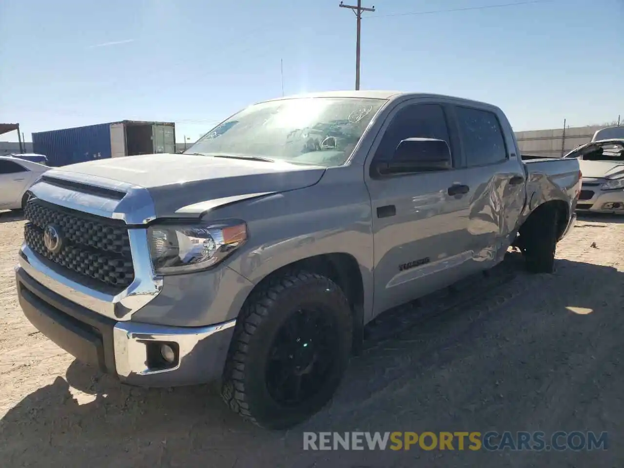 2 Photograph of a damaged car 5TFDY5F1XMX956736 TOYOTA TUNDRA 2021