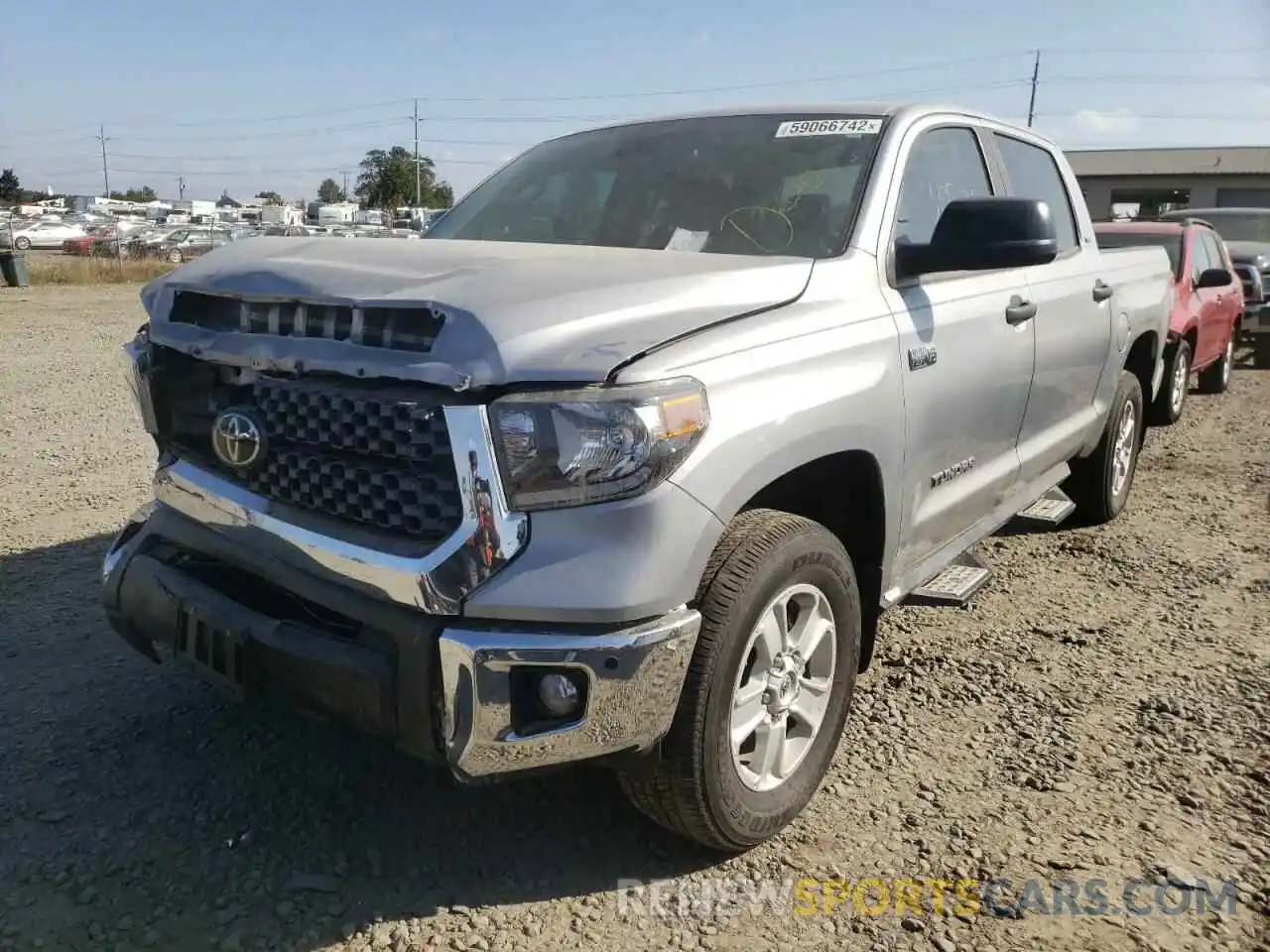 2 Photograph of a damaged car 5TFDY5F1XMX964478 TOYOTA TUNDRA 2021