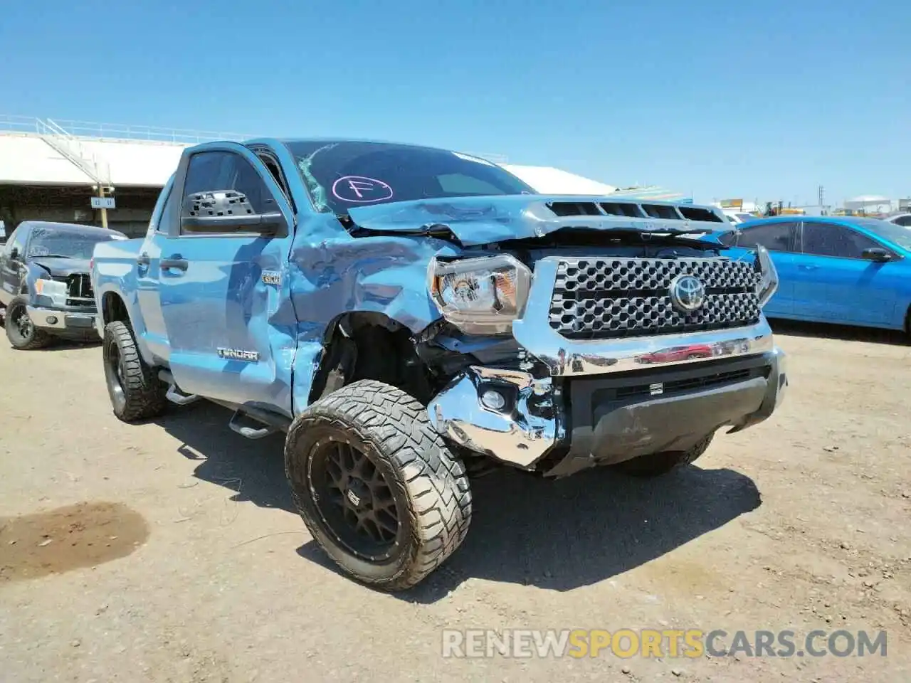 1 Photograph of a damaged car 5TFDY5F1XMX968501 TOYOTA TUNDRA 2021