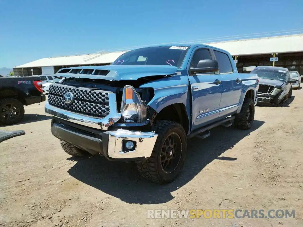 2 Photograph of a damaged car 5TFDY5F1XMX968501 TOYOTA TUNDRA 2021