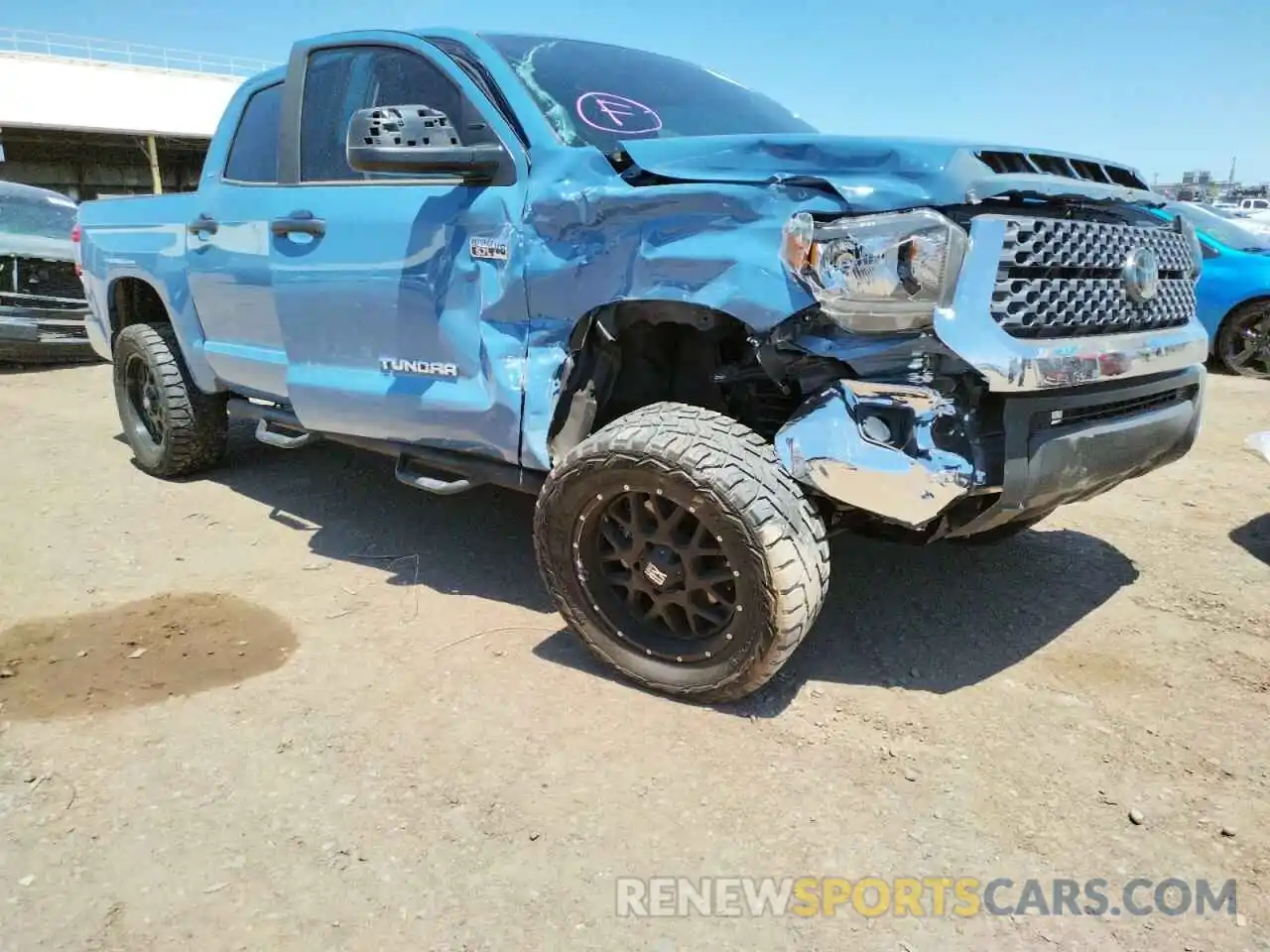 9 Photograph of a damaged car 5TFDY5F1XMX968501 TOYOTA TUNDRA 2021