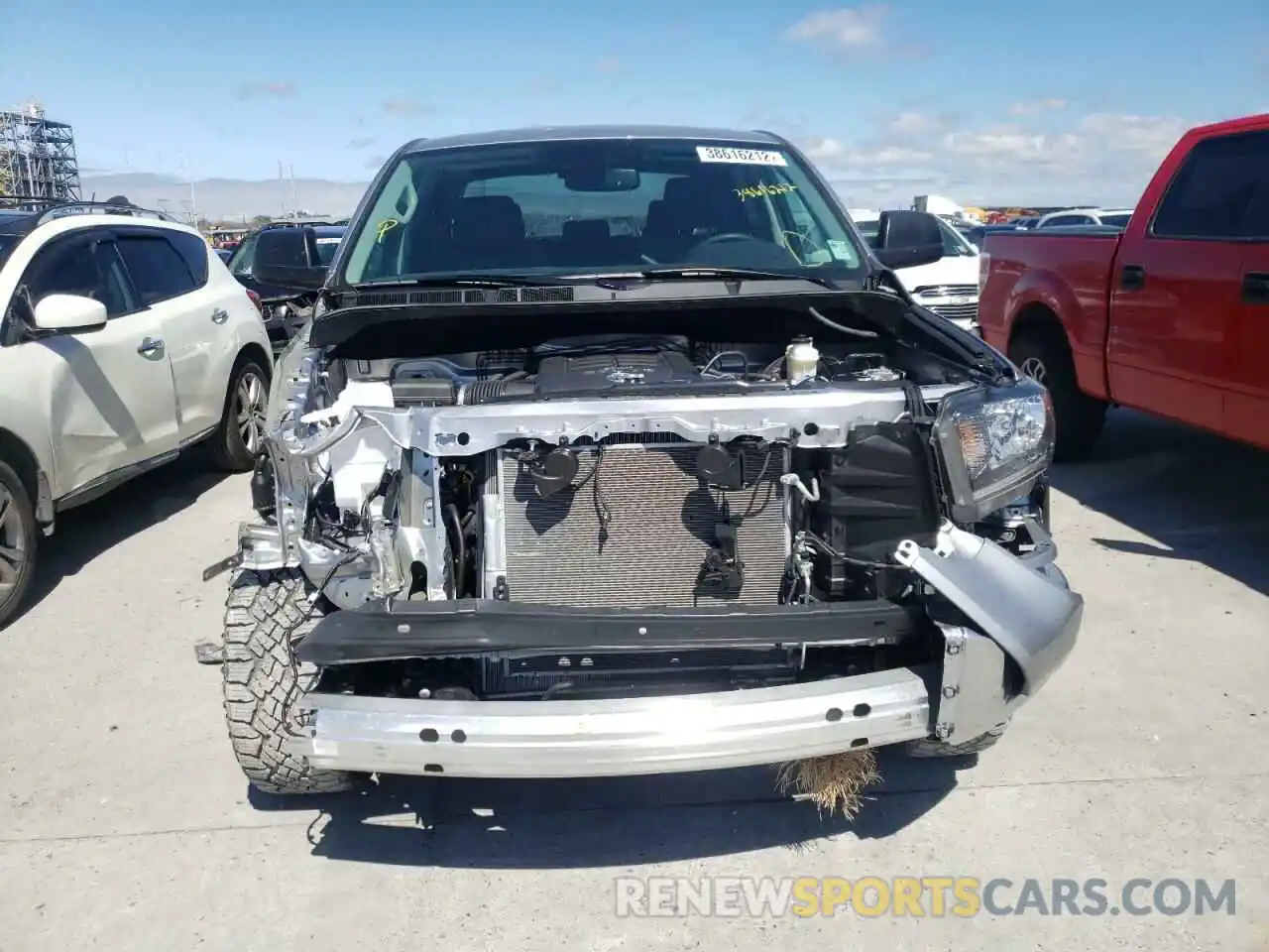 9 Photograph of a damaged car 5TFEY5F10MX277563 TOYOTA TUNDRA 2021