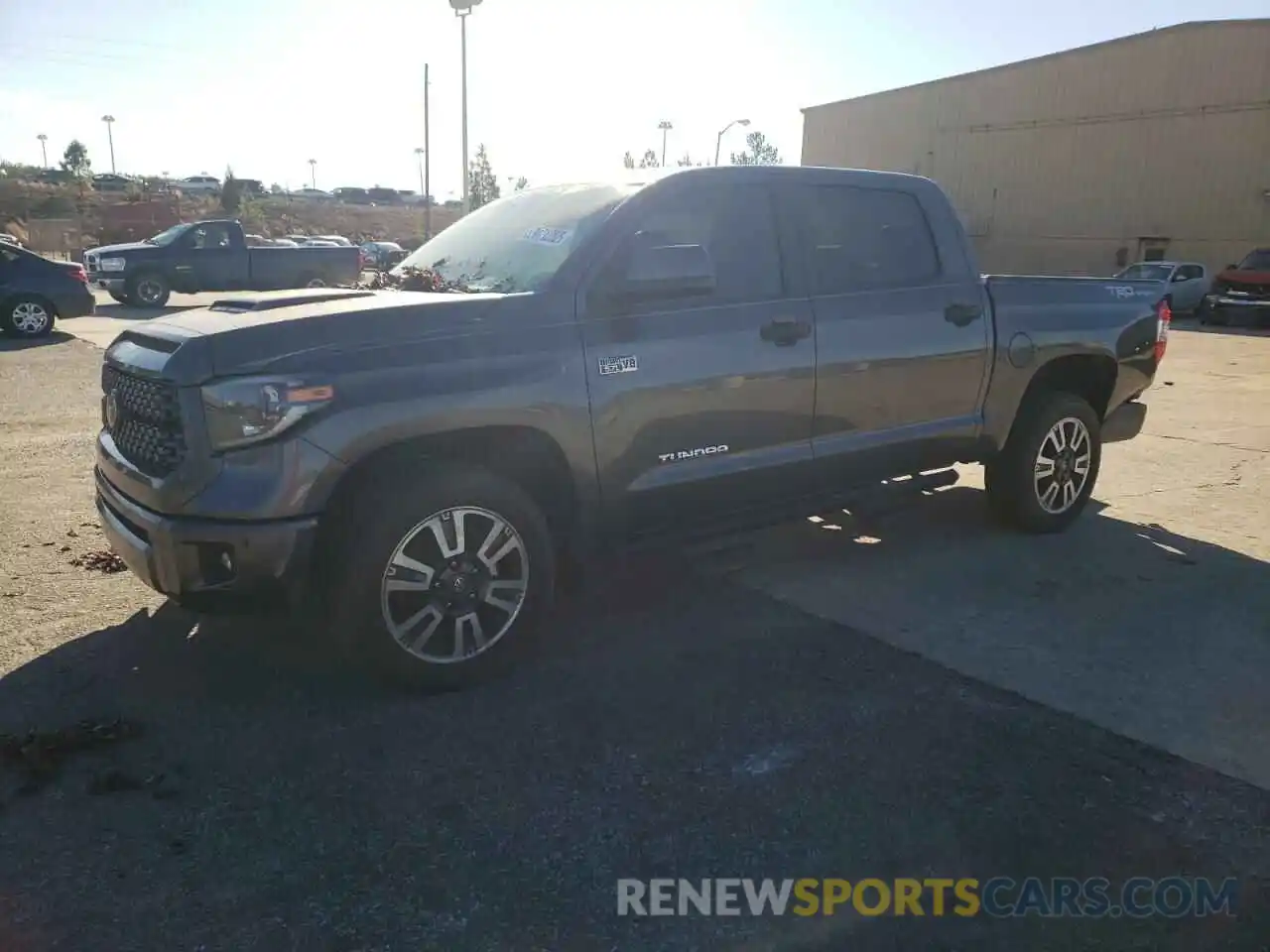 2 Photograph of a damaged car 5TFEY5F10MX284125 TOYOTA TUNDRA 2021