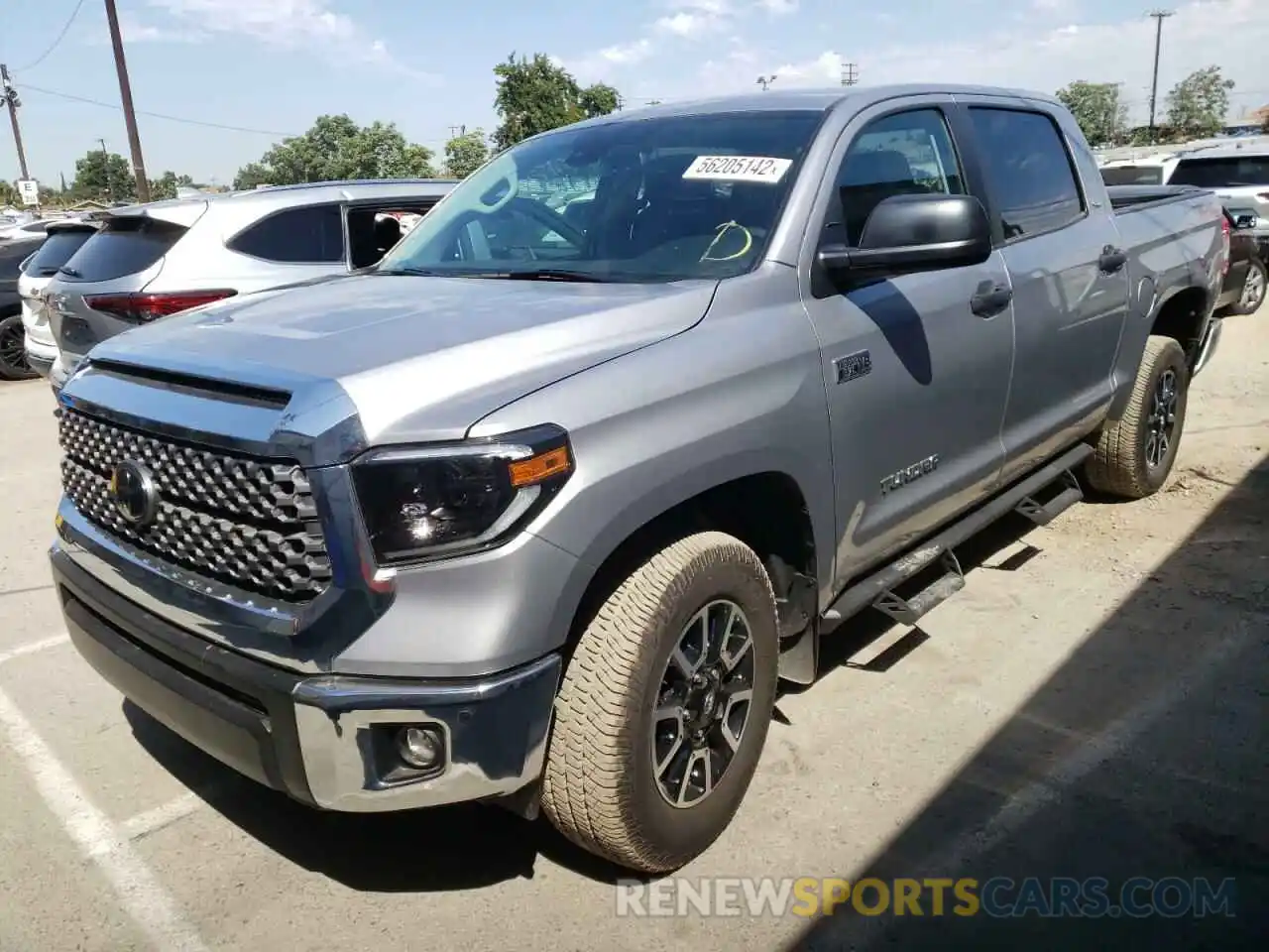 2 Photograph of a damaged car 5TFEY5F10MX299854 TOYOTA TUNDRA 2021