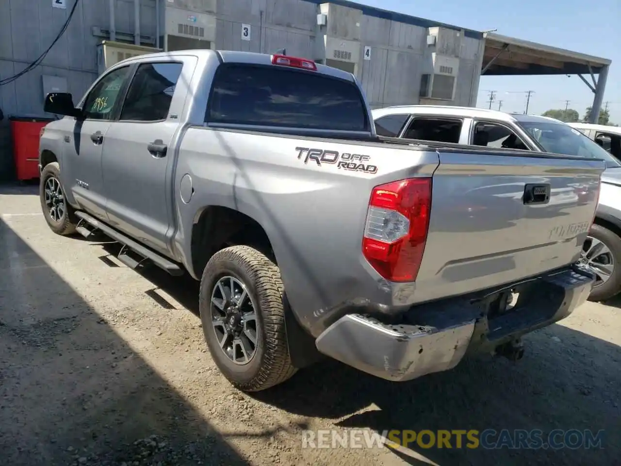 3 Photograph of a damaged car 5TFEY5F10MX299854 TOYOTA TUNDRA 2021