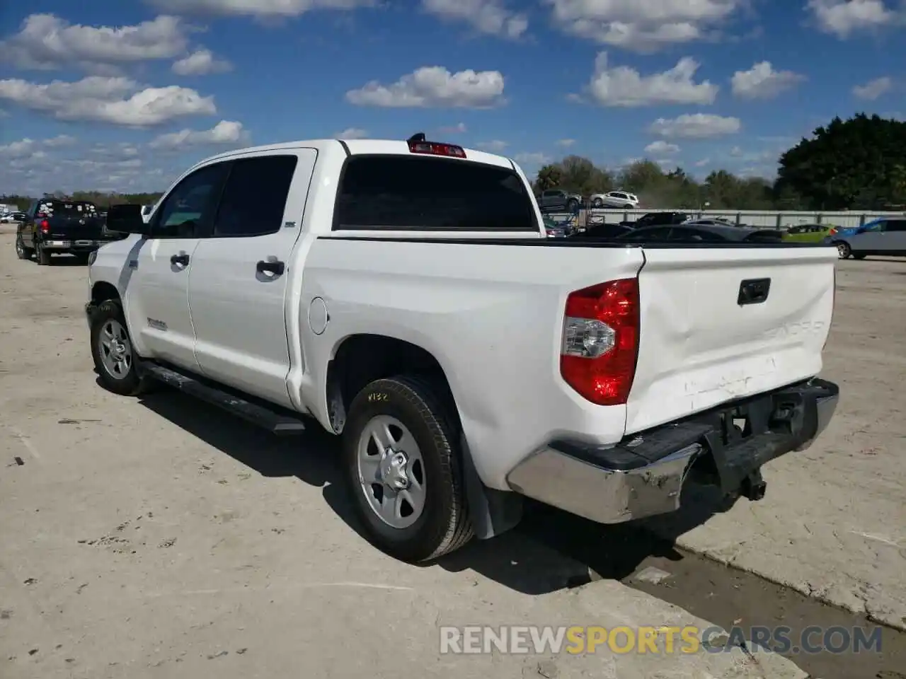 3 Photograph of a damaged car 5TFEY5F11MX274185 TOYOTA TUNDRA 2021