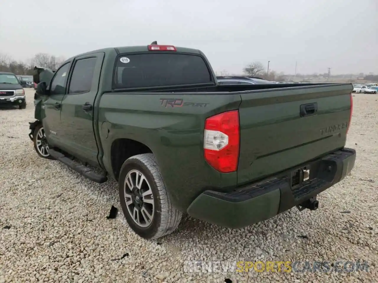 3 Photograph of a damaged car 5TFEY5F11MX274722 TOYOTA TUNDRA 2021