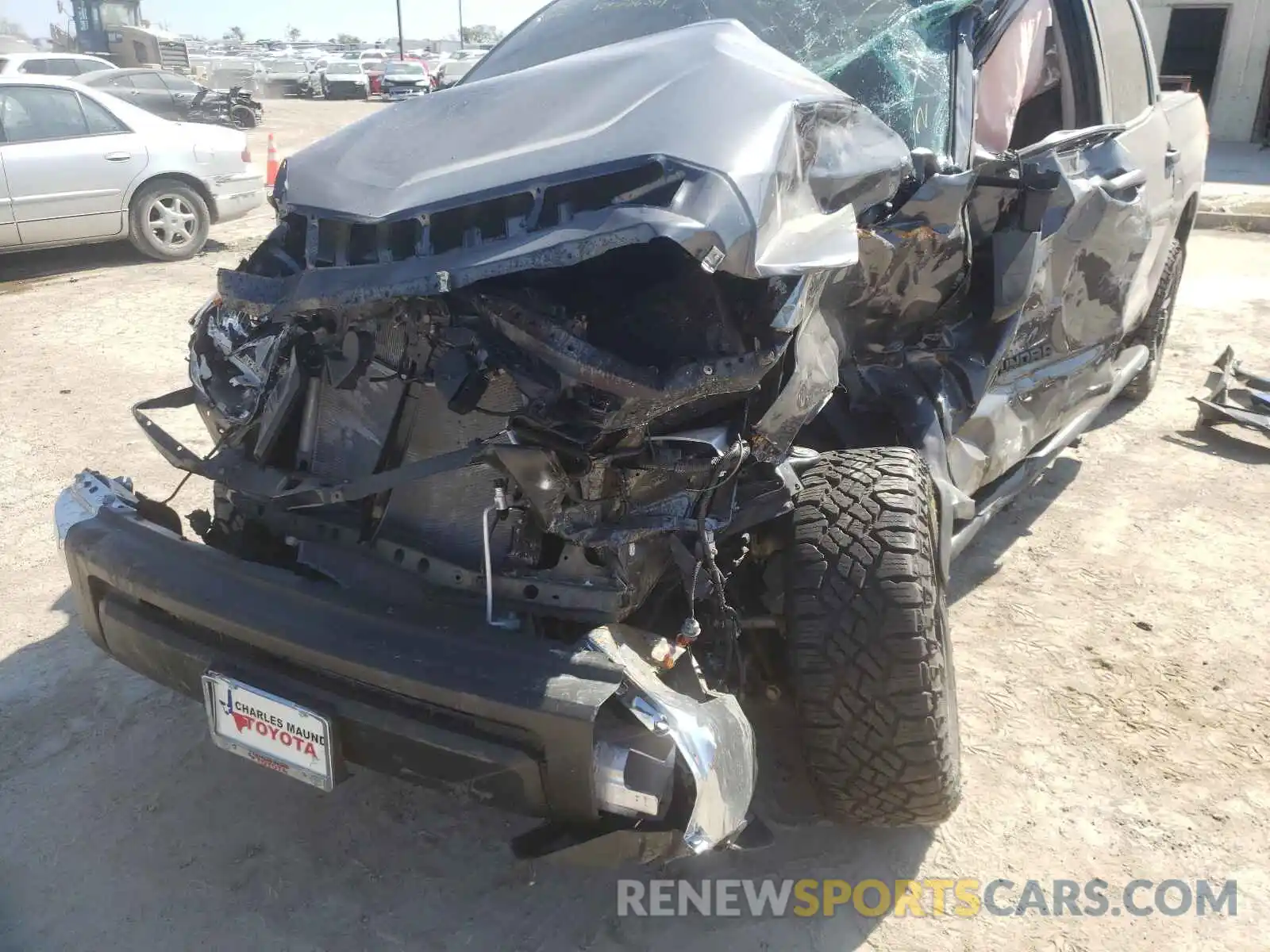 9 Photograph of a damaged car 5TFEY5F11MX286367 TOYOTA TUNDRA 2021