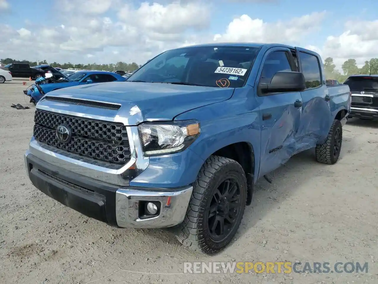 2 Photograph of a damaged car 5TFEY5F11MX287387 TOYOTA TUNDRA 2021