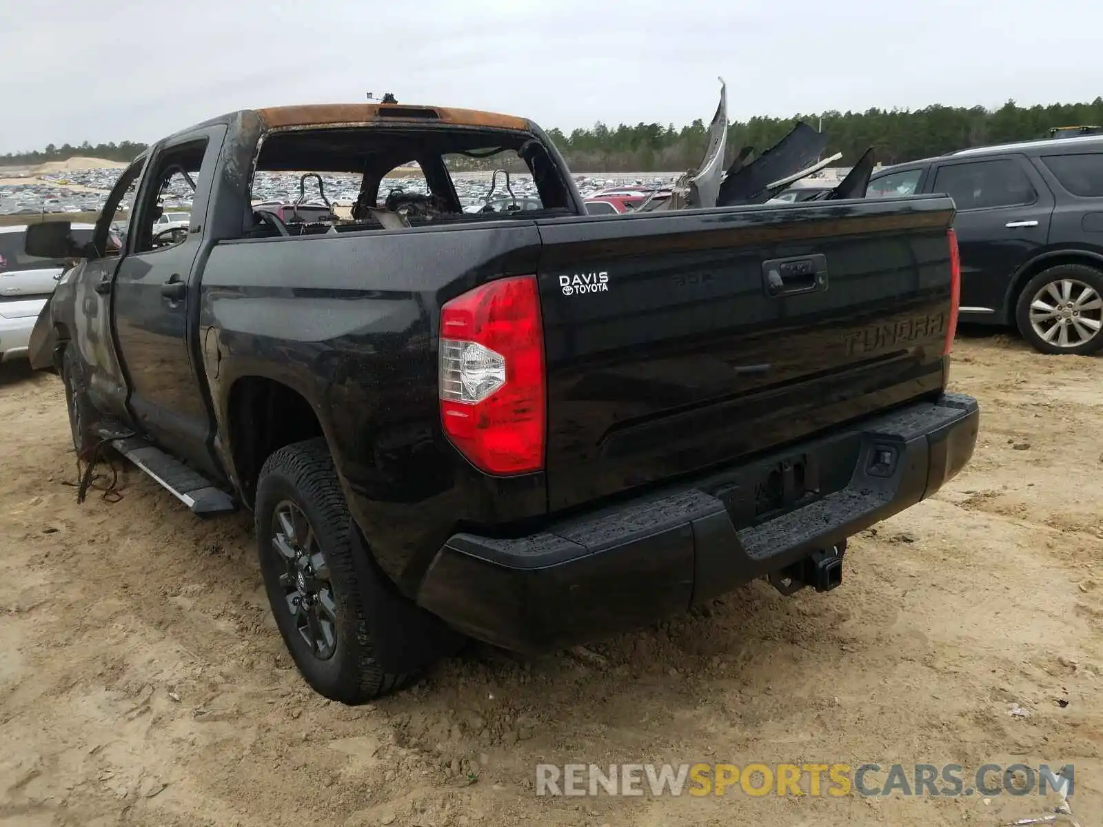 3 Photograph of a damaged car 5TFEY5F12MX273255 TOYOTA TUNDRA 2021