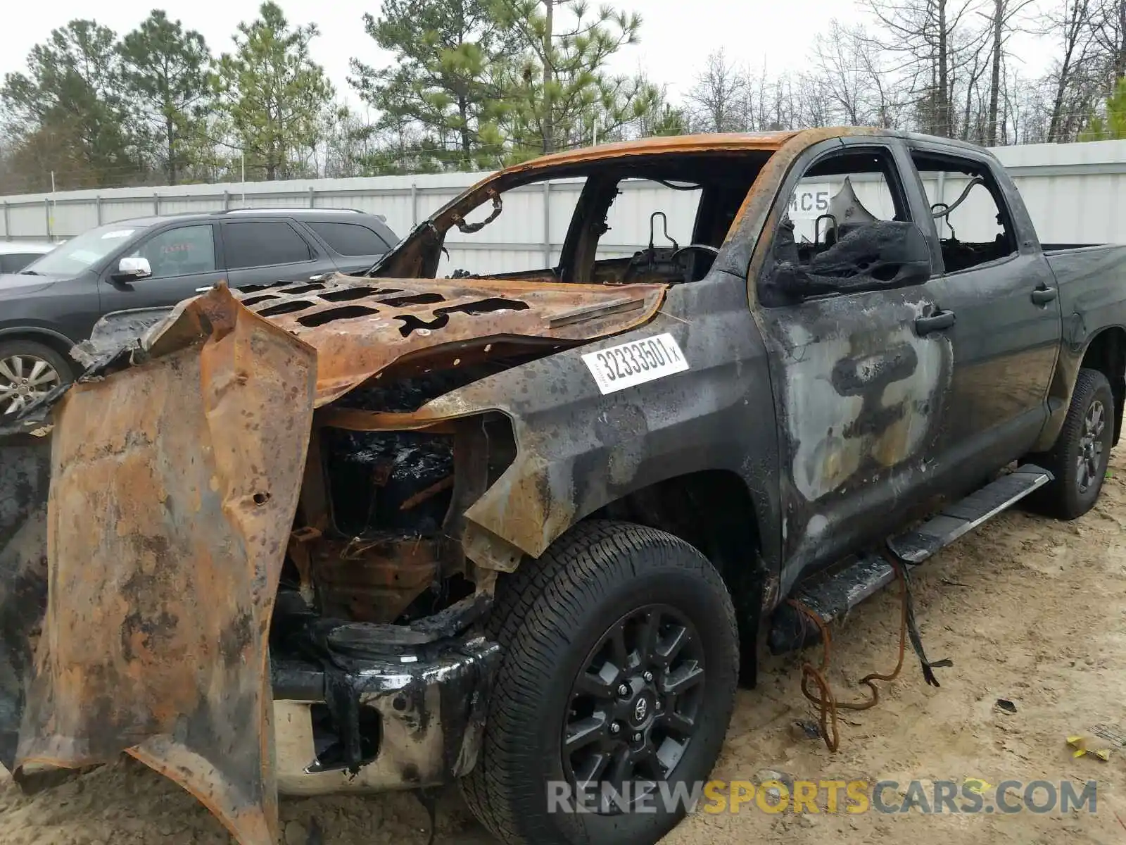 9 Photograph of a damaged car 5TFEY5F12MX273255 TOYOTA TUNDRA 2021