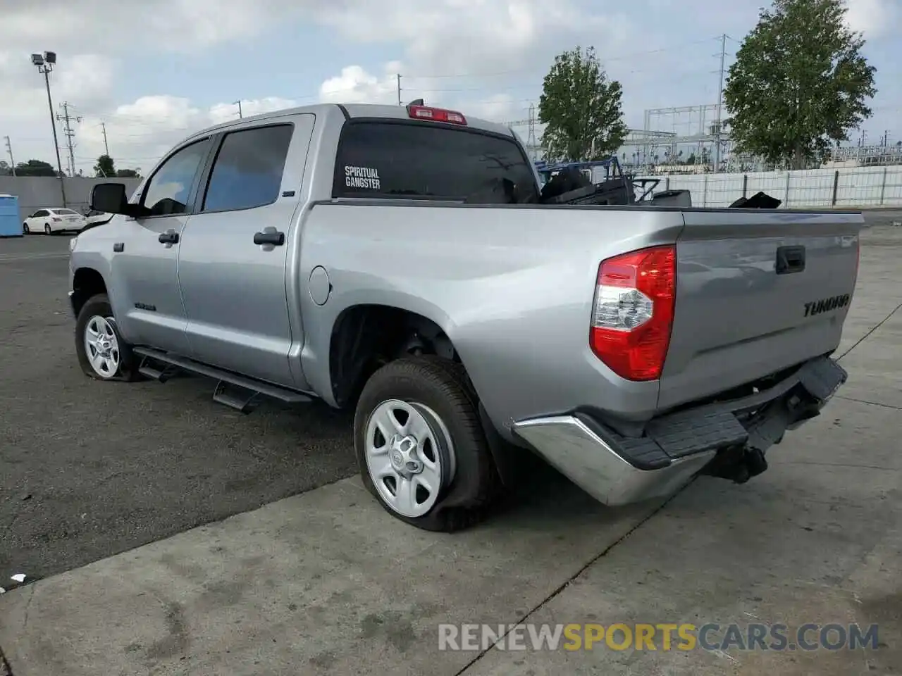 3 Photograph of a damaged car 5TFEY5F12MX279783 TOYOTA TUNDRA 2021