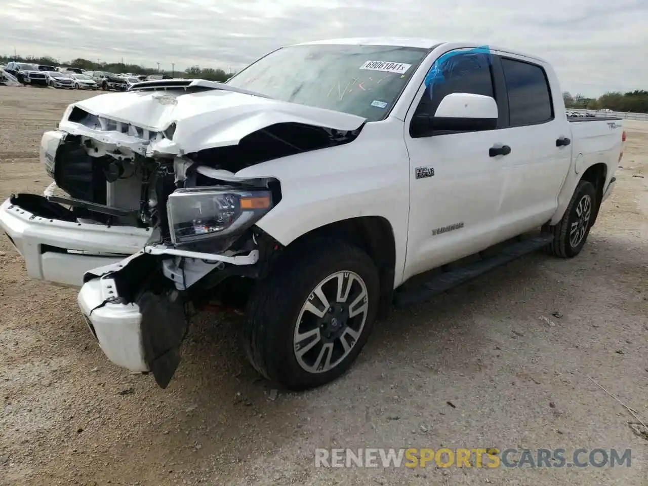 2 Photograph of a damaged car 5TFEY5F12MX284062 TOYOTA TUNDRA 2021